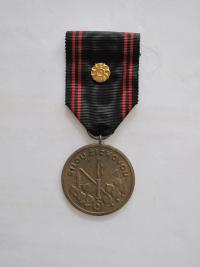 Medaile "Silou Žižkovou" - líc