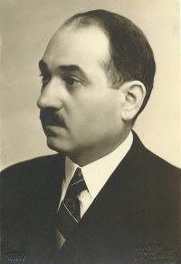 Jiřina Moravcová's father Jan Müller