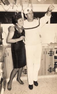 Eva and Petr Erben, Israel 1964