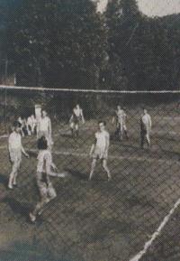 Maccabi camp in Bezpráví, 1939