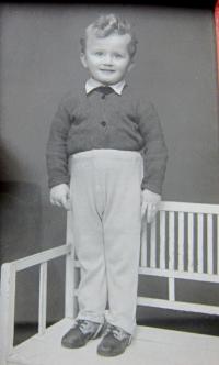 František Pachman in childhood