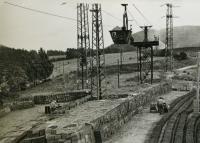 Construction work in Poříčí (1953)