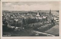 Ostritz 1945 - pohlednice