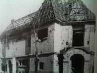 galerie v Hodoníně po bombardování