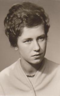 Marie Janalíková v roce 1960