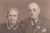 Grandparents Eugenie and Miloslav Souček