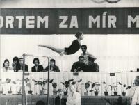 Komrsková – Czechoslovakia‘ s Championship, 70’s, with sport for the peace