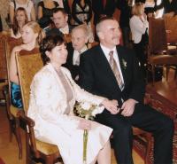 Komrsková – the wedding of her oldest daughter Lucie
