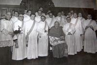jáhenské svěcení s kardinálem Štěpánem Trochtou