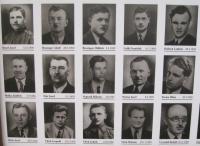 Photographs of men who were killed May 5, 1945 in Javoříčko Lüdemannovým commando
