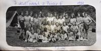 7. dívčí oddíl na táboře v roce 1939