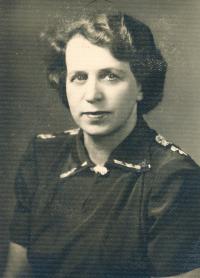 Marie Metzlová after the war