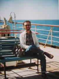 On a boat 1979
