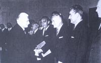 Meeting with president of Czechoslovakia in 1968
