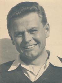 Rudolf Skaunic in his first year at university (1954)
