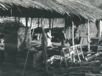 Window production carpentry workshop (Burma 1978)