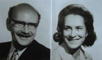 Parents of František Kinský in 1972
