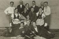Theatre group of the Czechs Croatians