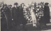 Funeral of Vojtěch Šedivec, 1949