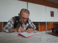 Jaroslav Haidler is Signing of His Book