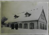 The Kraus family house in Kateřinky near Liberec in the 1930s
