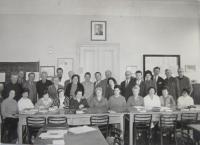 Teaching staff in the eleven high school in Lipnik