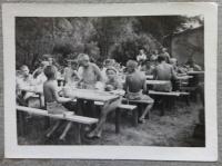 First Boy Scout camp in Trpisty