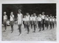 First Boy Scout camp in Trpisty