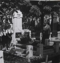 Family tomb (from mother's side), Třebenice, 1934