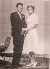 Spouses Hromádka in 1963