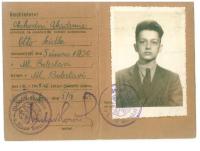 Student card 1945