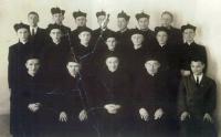 Novitiate (Mr. Kelnar in the middle row, second from the left)