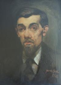 portrét Václava Hojera od Jaromíra Seidla, 1928