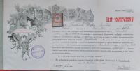 Journeyman certificate - detail