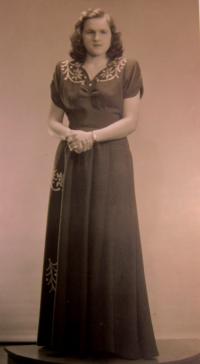 Anastázie Králová v roce 1946