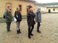 Students from the project Stories of our neighbours in Terezín