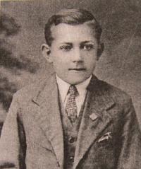 Radko Linhart at age 15