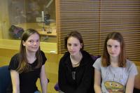 Students working on the project Stories of Our Neighbours