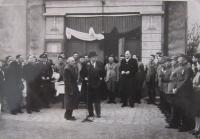 Visit Jan Masaryk in 1948 in Tovacov