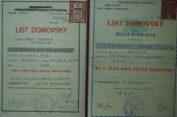 Residence certificate of Kristýna Metteová