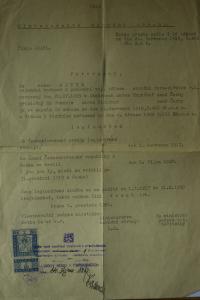 Legionnaire certificate