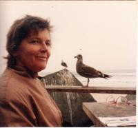USA,Kalifornie, Del Mar,E.S. na pobřeží Pacifiku,1981