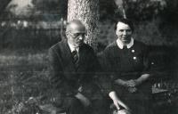 Kasal Jan - parents in Koupě, 1940