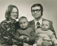 Bohumil Řeřicha with His Family (1975)