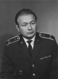 Zbyněk Čeřovský before his dismissal from the army, 1969