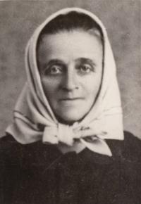 Antonín Burdych's grandmother