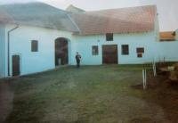 The farm in Račiněves after the reconstruction done by her brother Josef Biňovec