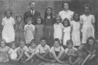 3rd grade of elementary school (4th from left)