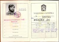 Jiří Wicherek's military ID