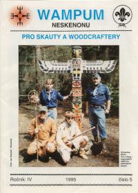 Organizátoři hry plzeňských skautů Boj o totem, 1995